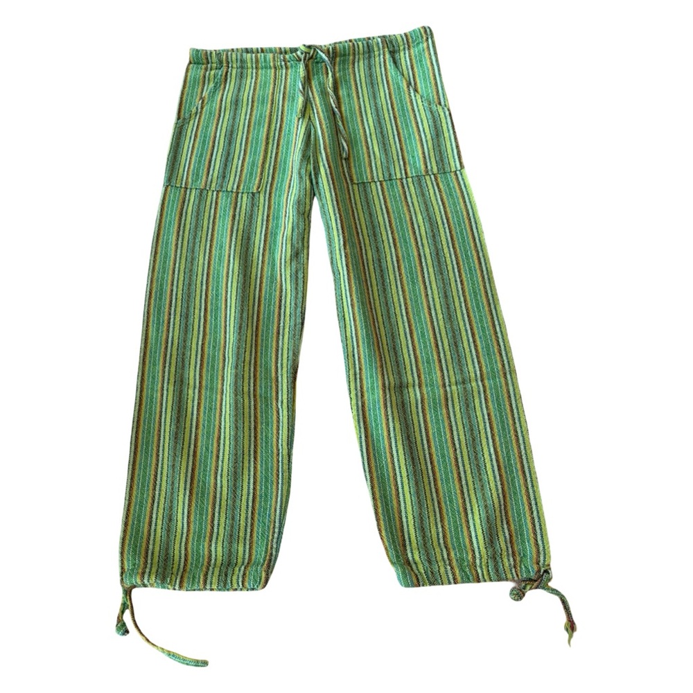 Oaxacan Hand Loomed Drawstring Pants
